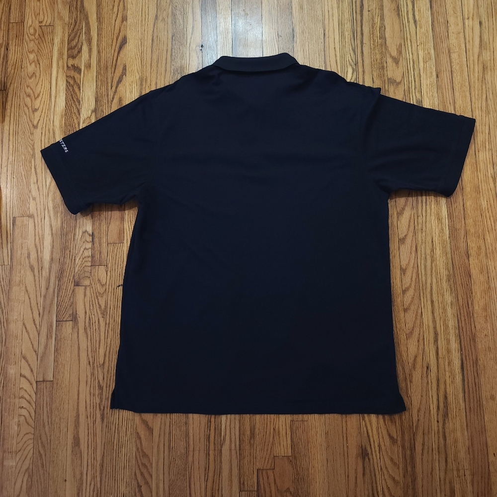 Masters Collection Mens Golf Polo Shirt Size XL 2-ply mercerized cotton Black - Picture 6 of 6